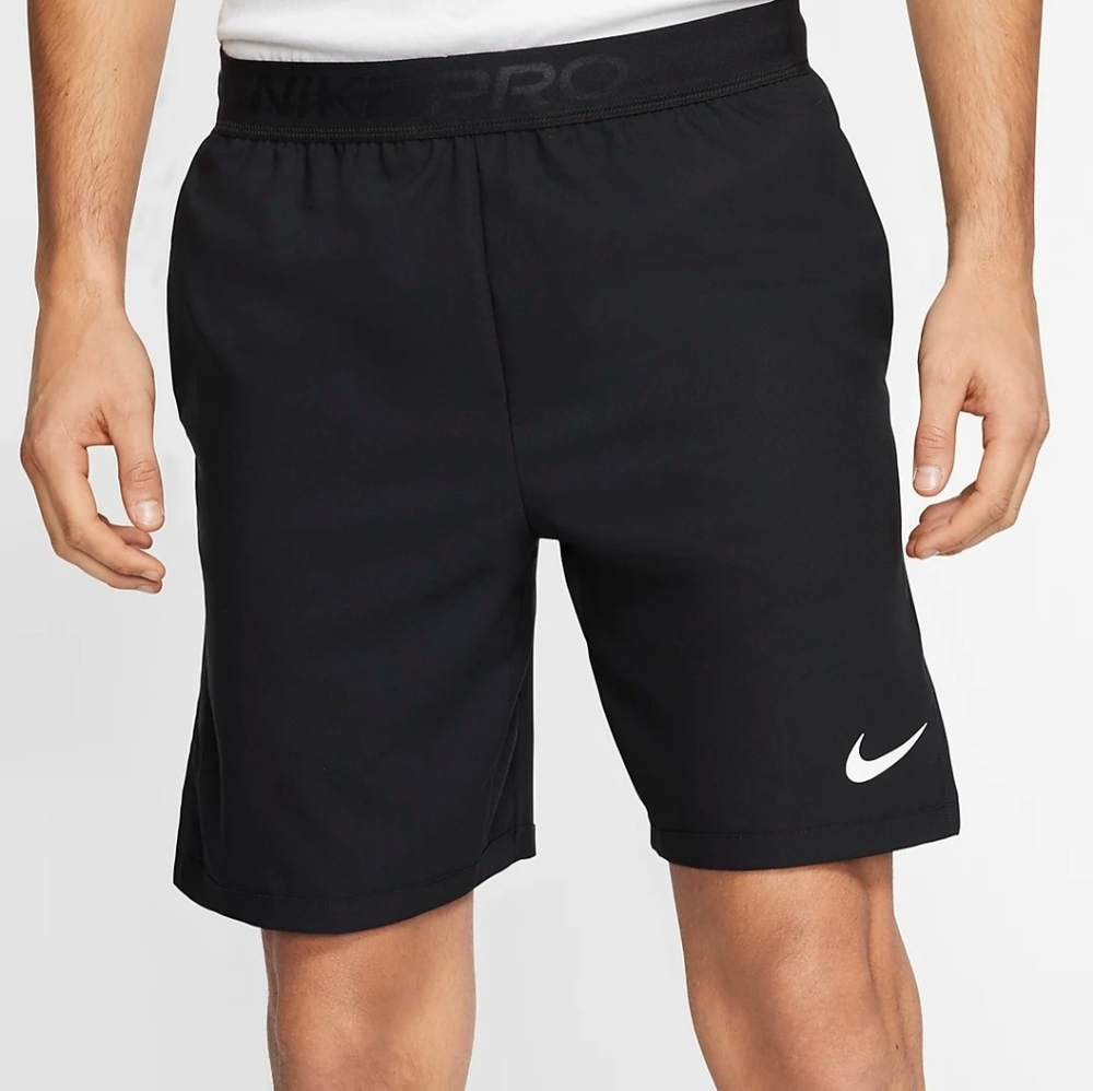 Nike pro flex vent max size large tall , black with white nike sign